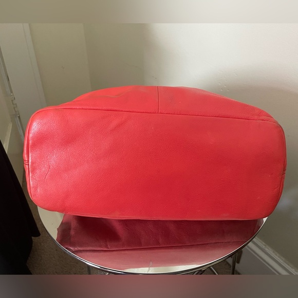 Coach Bright Coral Cammie Chain Tote - Picture 3 of 10